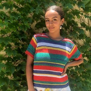 Vintage Howard Wolf Stripe Top